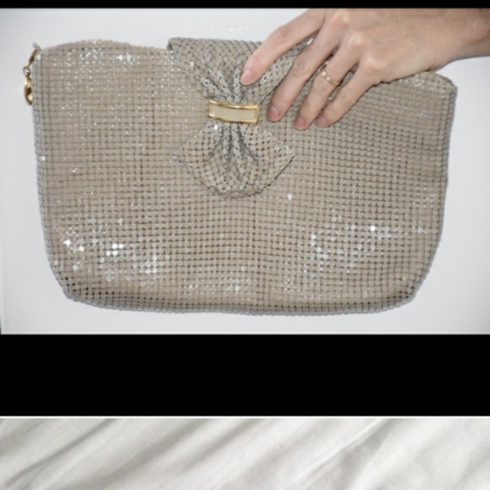 Vintage Elka Nude Mesh Purse
